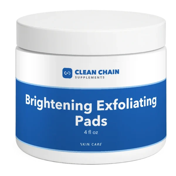 Clean Chain Supplements Brightening Exfoliating Pads, 4 fl oz