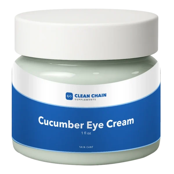 Clean Chain Supplements Cucumber Eye Cream, 1 fl oz