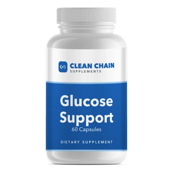 Clean Chain Supplements Glucose Support, 60 Capsules