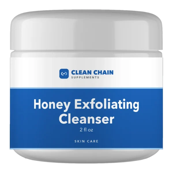 Clean Chain Supplements Honey Exfoliating Cleanser, 2 fl oz