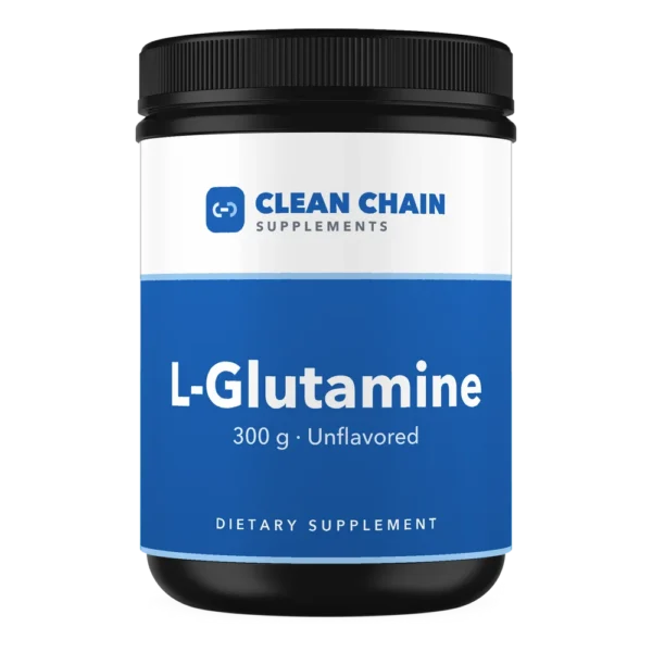 Clean Chain Supplements L-Glutamine, 300 g · Unflavored