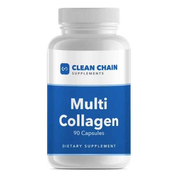 Clean Chain Supplements Multi Collagen, 90 Capsules