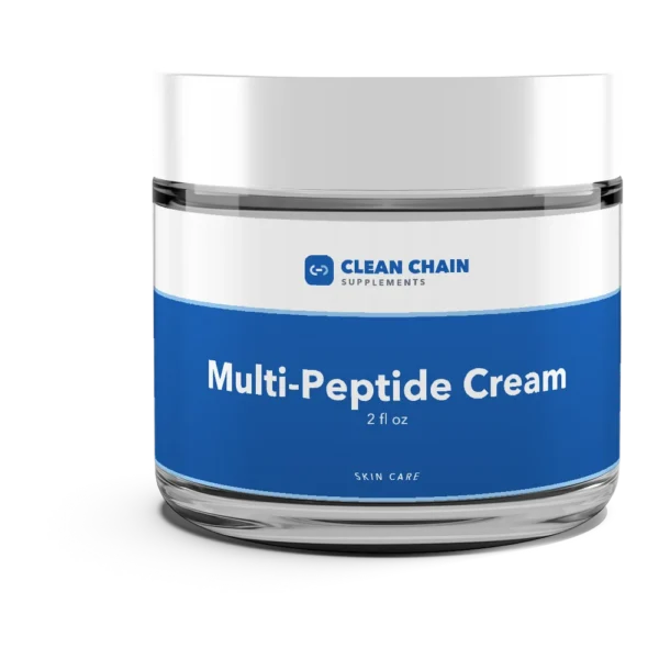 Clean Chain Supplements Multi-Peptide Cream, 2 fl oz
