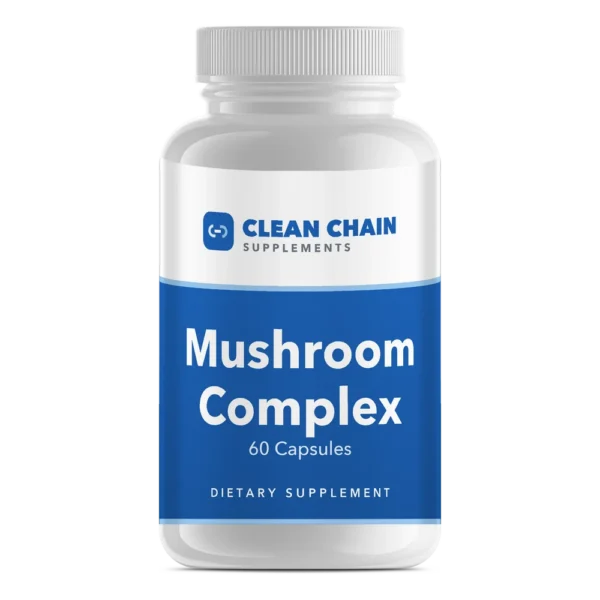 Clean Chain Supplements Mushroom Complex, 60 Capsules