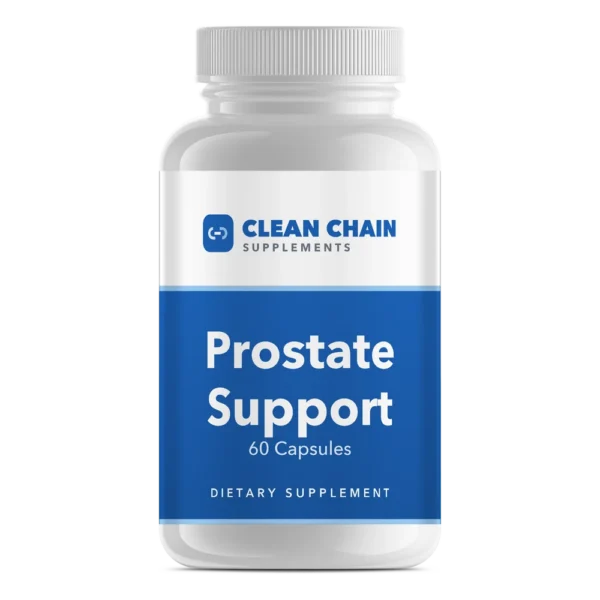 Clean Chain Supplements Prostate Support, 60 Capsules